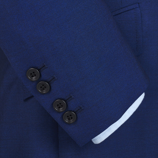Dark Blue 8oz Two Button Mohair Suit