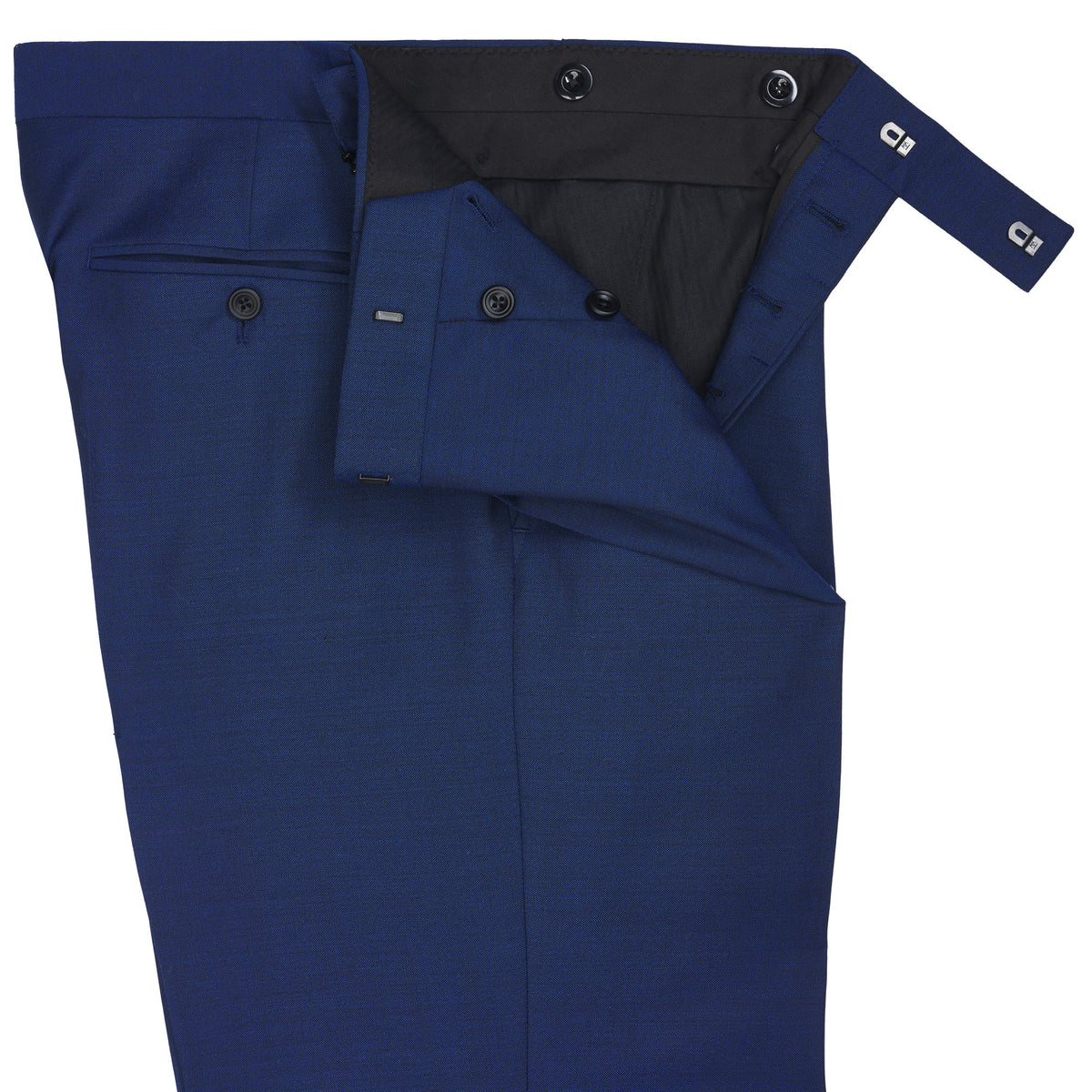 Dark Blue 8oz Two Button Mohair Suit