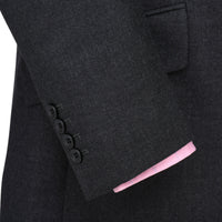 Gunmetal Grey 11oz Three Button Twill Suit