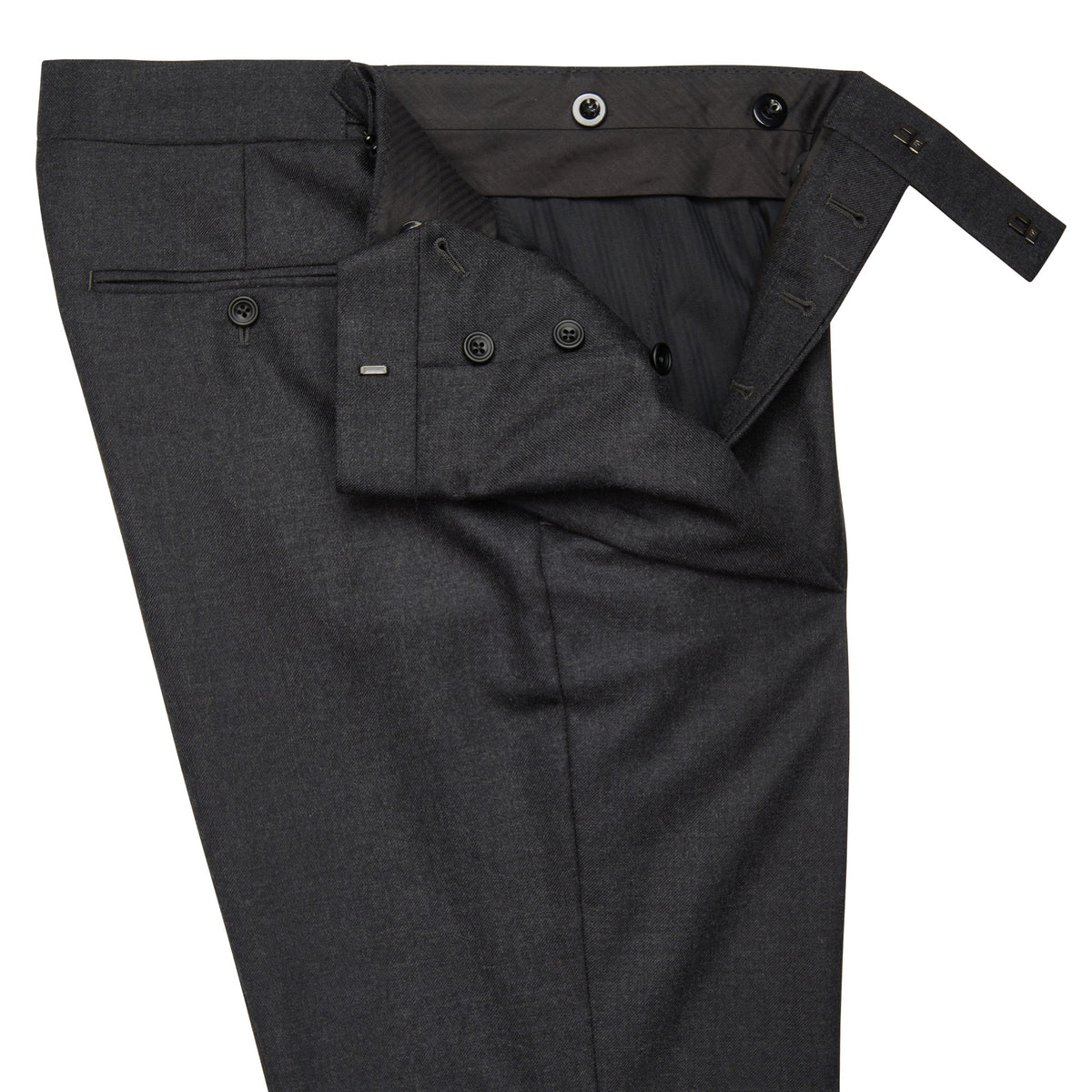 Gunmetal Grey 11oz Three Button Twill Suit