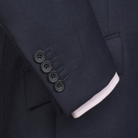 Navy 11oz Three Button Twill Suit