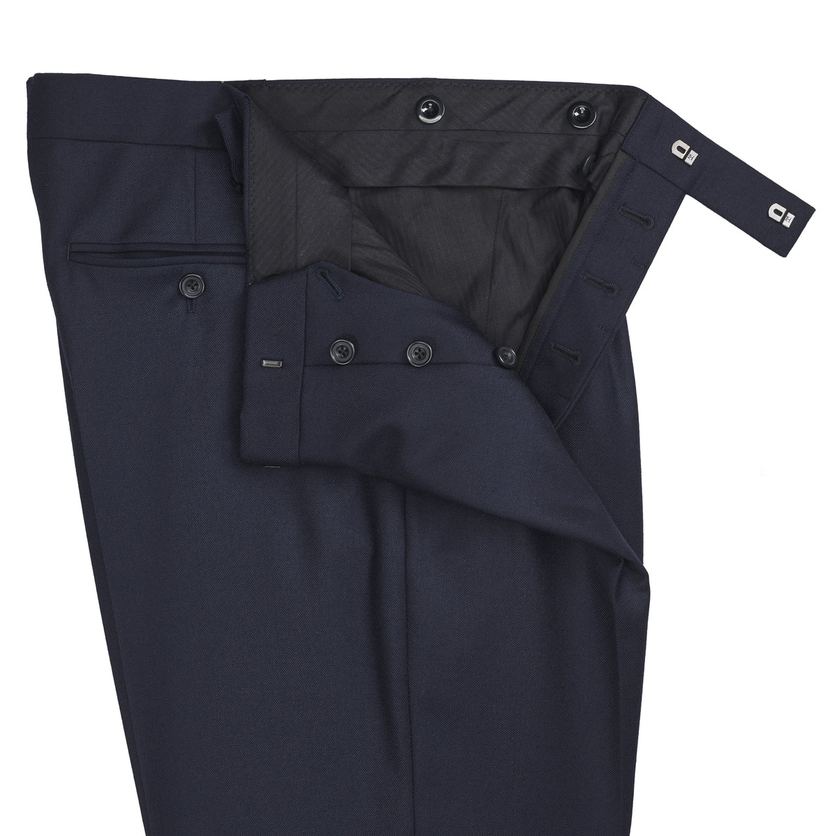 Navy 11oz Three Button Twill Suit