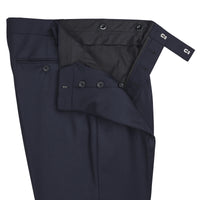 Navy 11oz Three Button Twill Suit