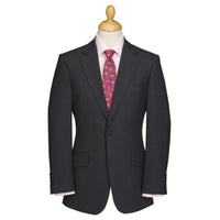 Grey Charcoal 11oz Two Button Travel Suit