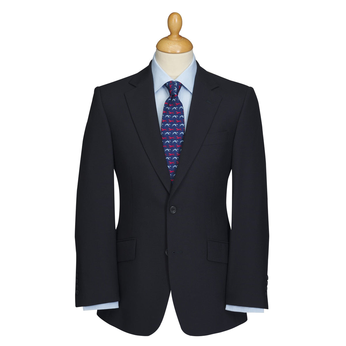 Navy 11oz Two Button Travel Suit