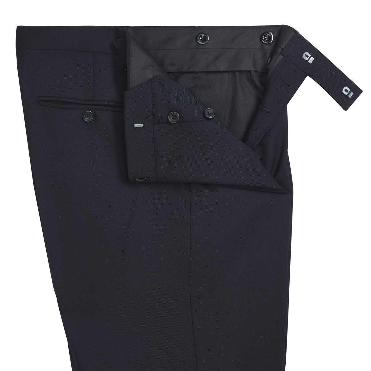 Navy 11oz Two Button Travel Suit