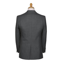 Charcoal 10oz Three Button Sharkskin Suit
