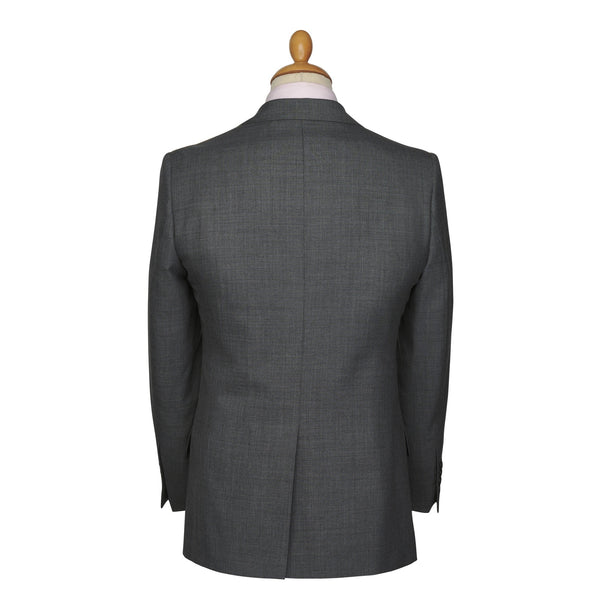 Charcoal 10oz Three Button Sharkskin Suit
