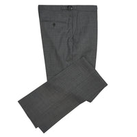 Charcoal 10oz Three Button Sharkskin Suit