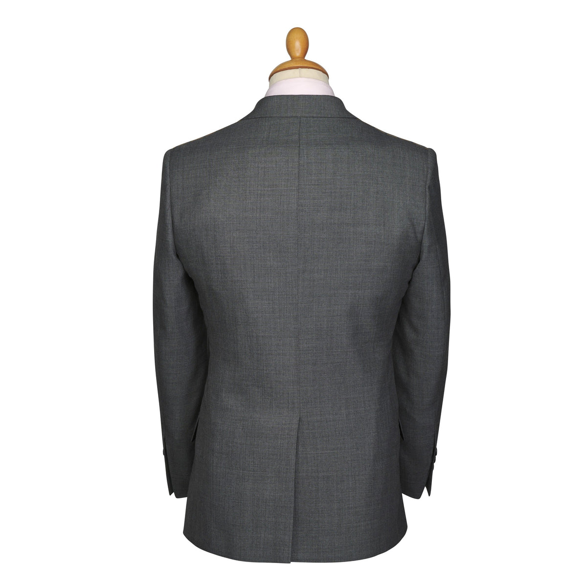 Charcoal 10oz Double Breasted Sharkskin Suit