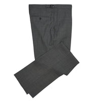 Charcoal 10oz Double Breasted Sharkskin Suit