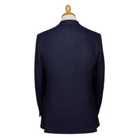 Navy 13oz Three Button Shetland Twill Suit