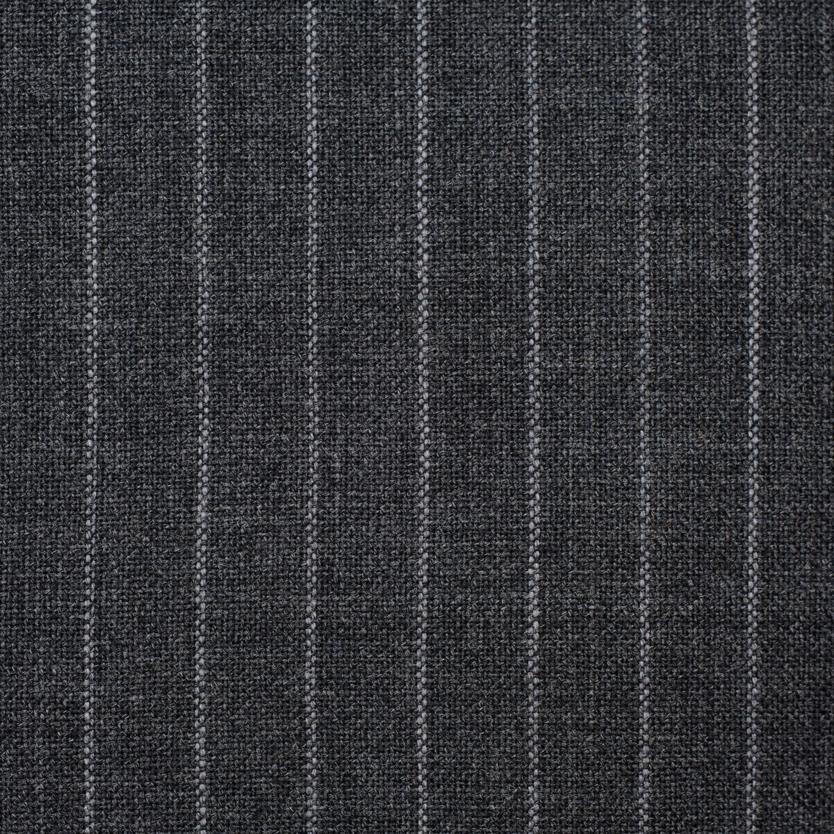 Grey 10oz Three Button Chalk Stripe Suit