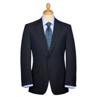 Navy 11oz Two Button Birdseye Suit