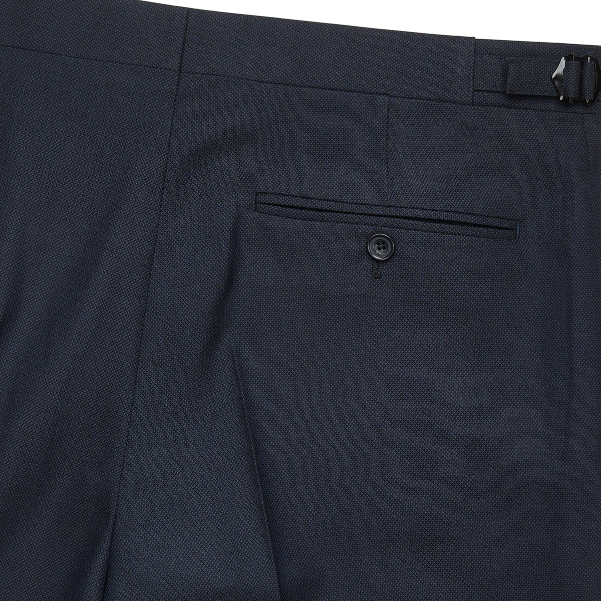 Navy 11oz Two Button Birdseye Suit