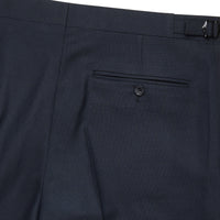 Navy 11oz Two Button Birdseye Suit