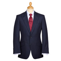 Navy 11oz Peak Lapel Twill Suit