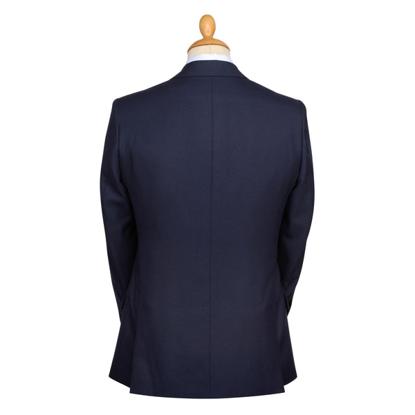 Navy 11oz Peak Lapel Twill Suit