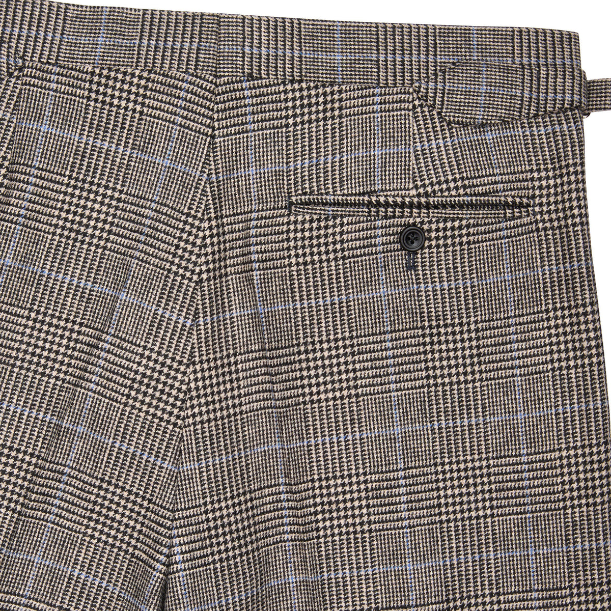Grey 13oz Prince Of Wales Three Button Suit