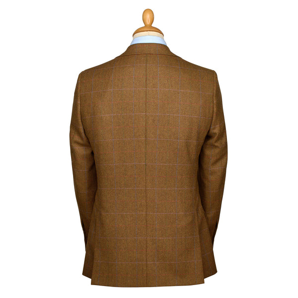 Brown 14oz Tweed Three-Roll-Two Suit