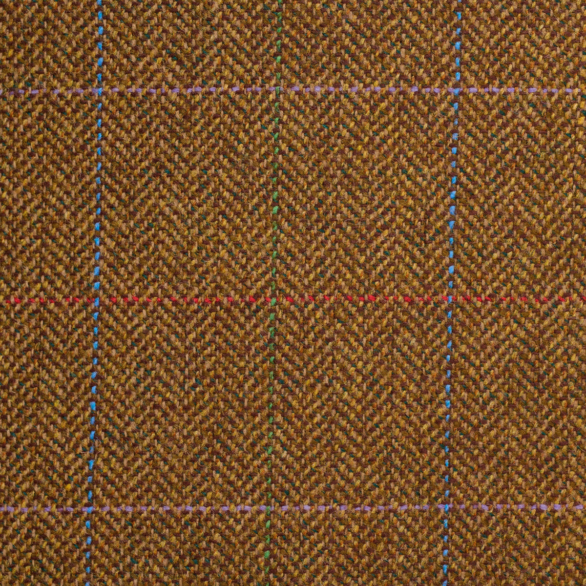 Brown 14oz Tweed Three-Roll-Two Suit
