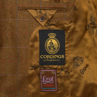 Brown 14oz Tweed Three-Roll-Two Suit