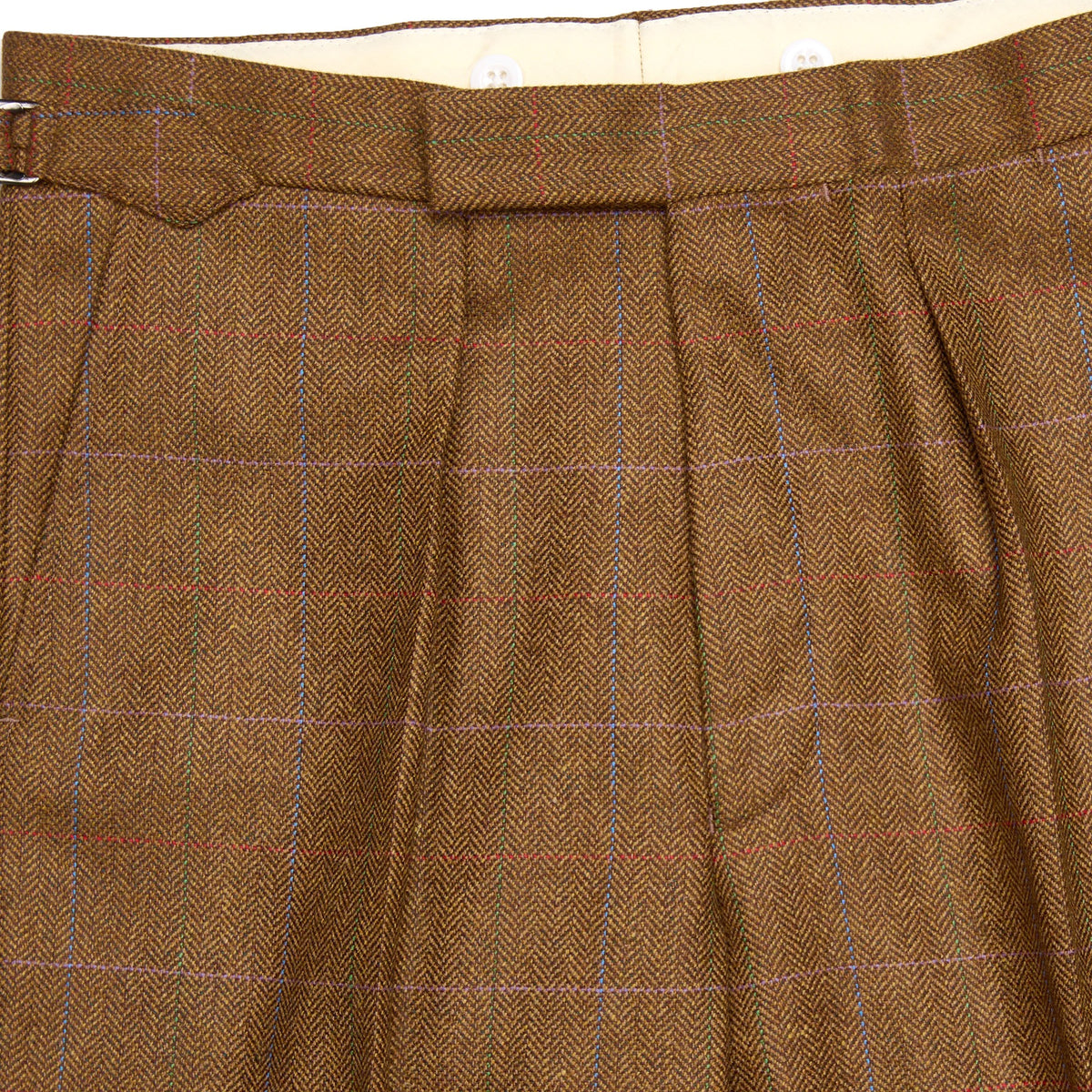Brown 14oz Tweed Three-Roll-Two Suit