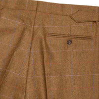 Brown 14oz Tweed Three-Roll-Two Suit
