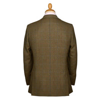 Green 14oz Tweed Three-Roll-Two Suit
