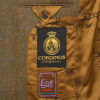 Green 14oz Tweed Three-Roll-Two Suit