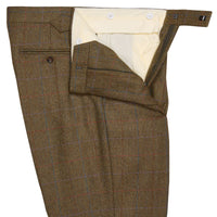 Green 14oz Tweed Three-Roll-Two Suit