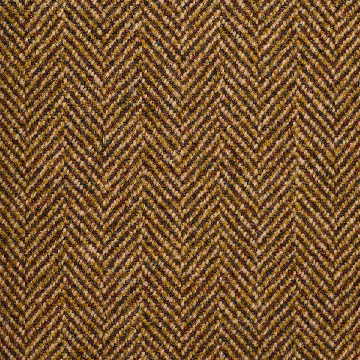 Brown 20oz Tweed Herringbone Three-Roll-Two Suit