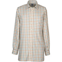 Pale Blue Large Overcheck Tattersall Shirt