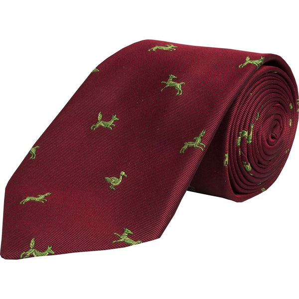 Wine Shooting School Silk Tie