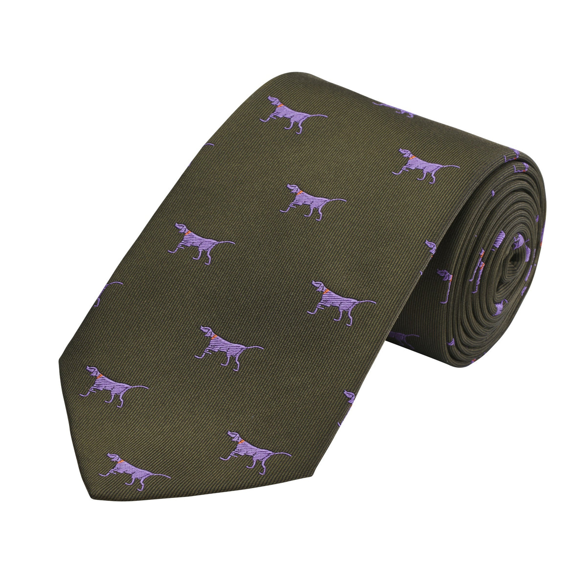 Khaki Naïve Pointer Tie