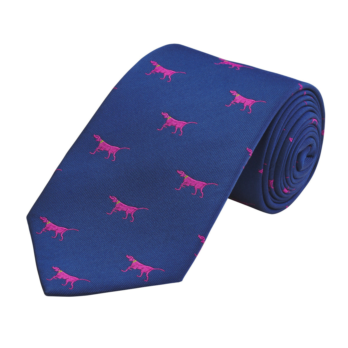 Navy Naïve Pointer Tie