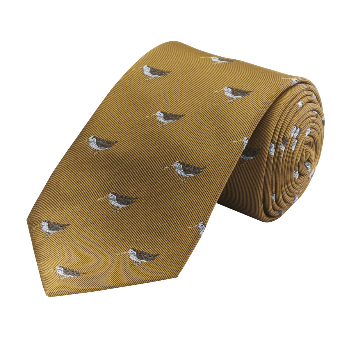Gold Wading Snipe Tie