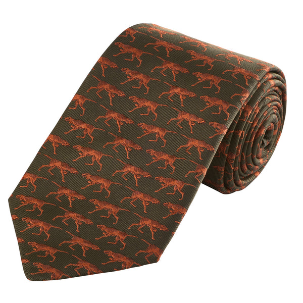 Green & Orange Patient Pointer Tie