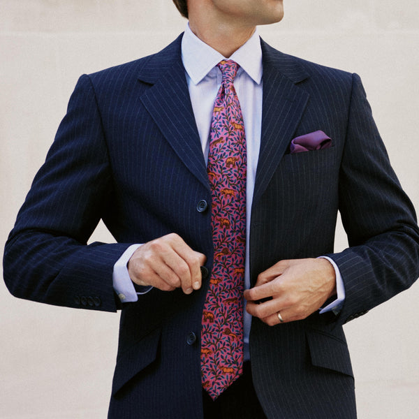 Magenta Africa 5 Tie