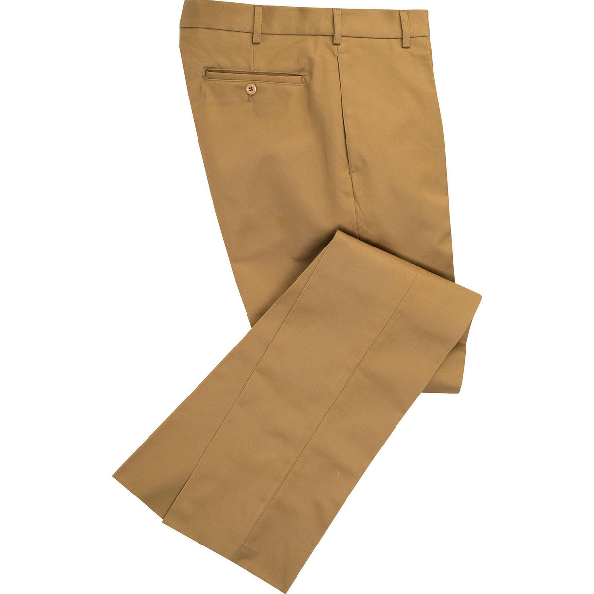 Khaki Cotton Drill Trousers