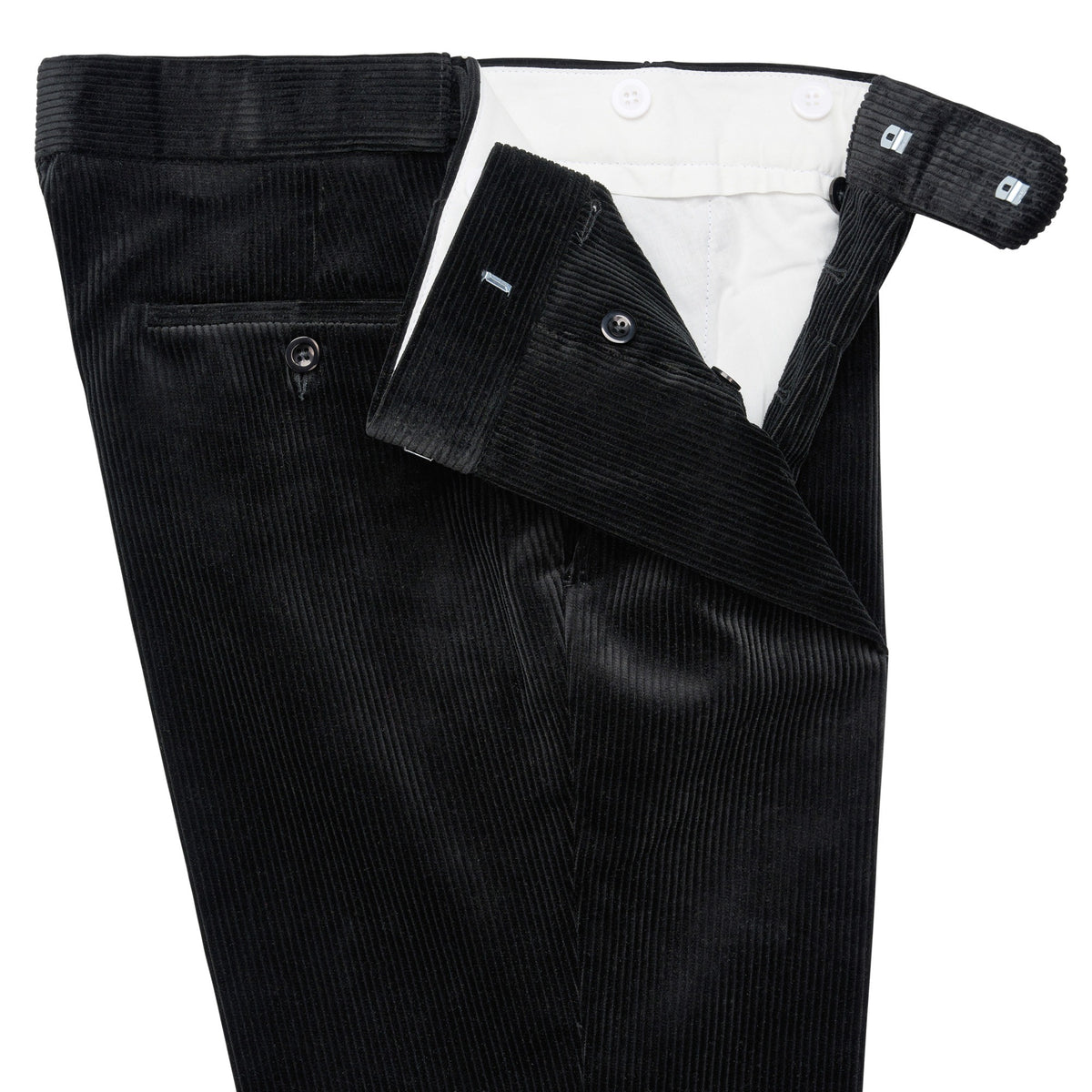 Black Corduroy Trousers