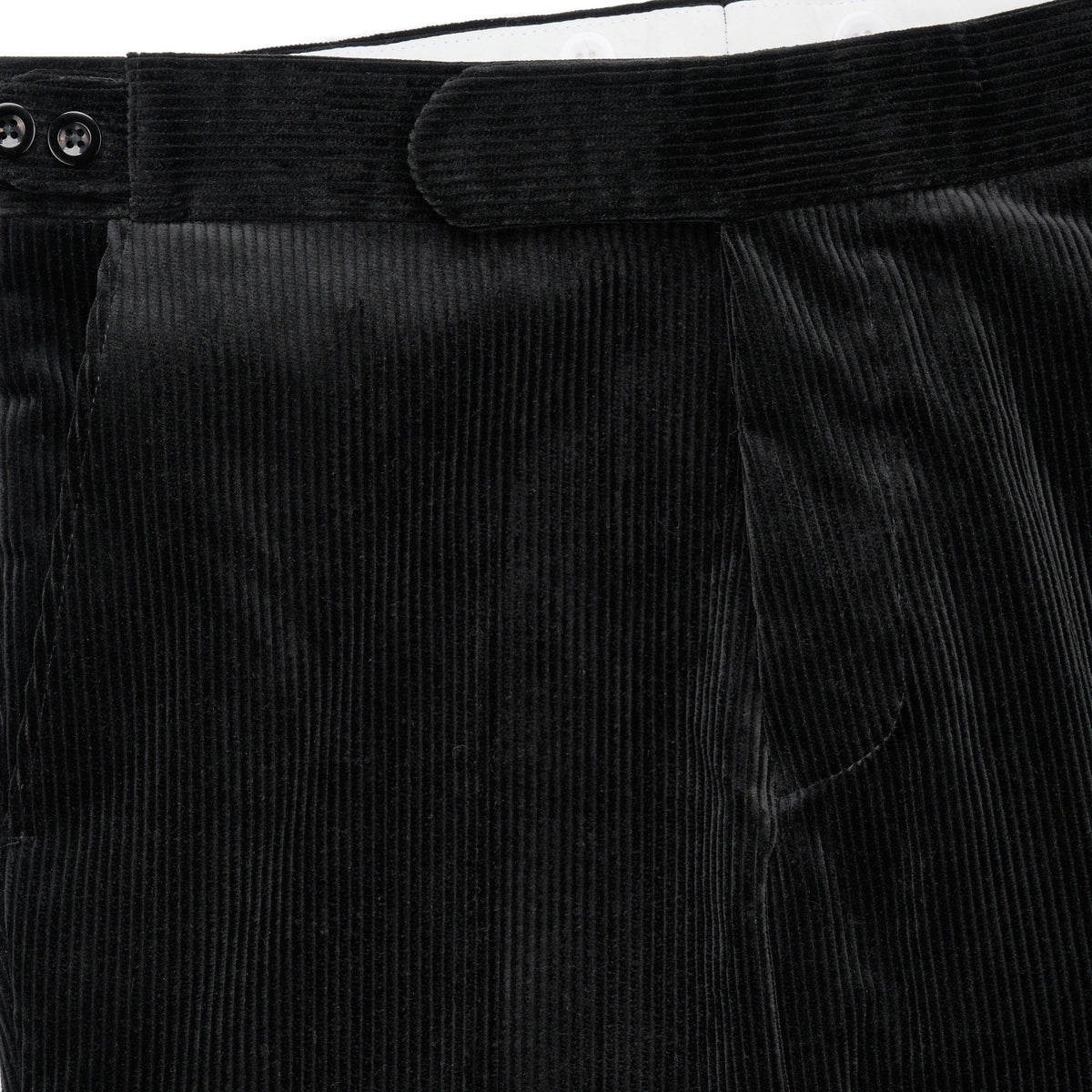 Black Corduroy Trousers