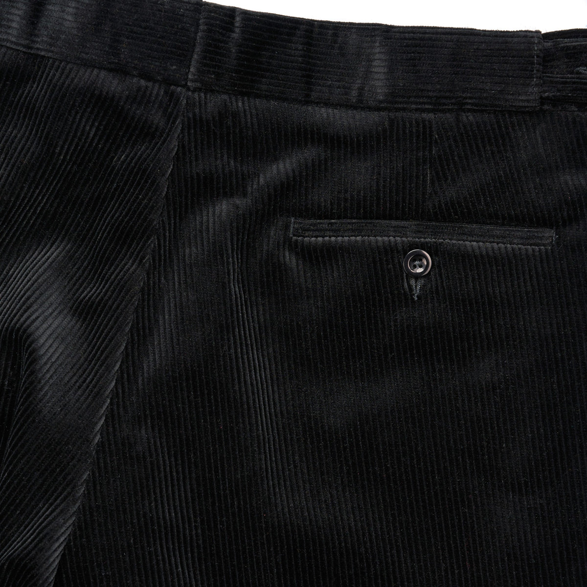 Black Corduroy Trousers