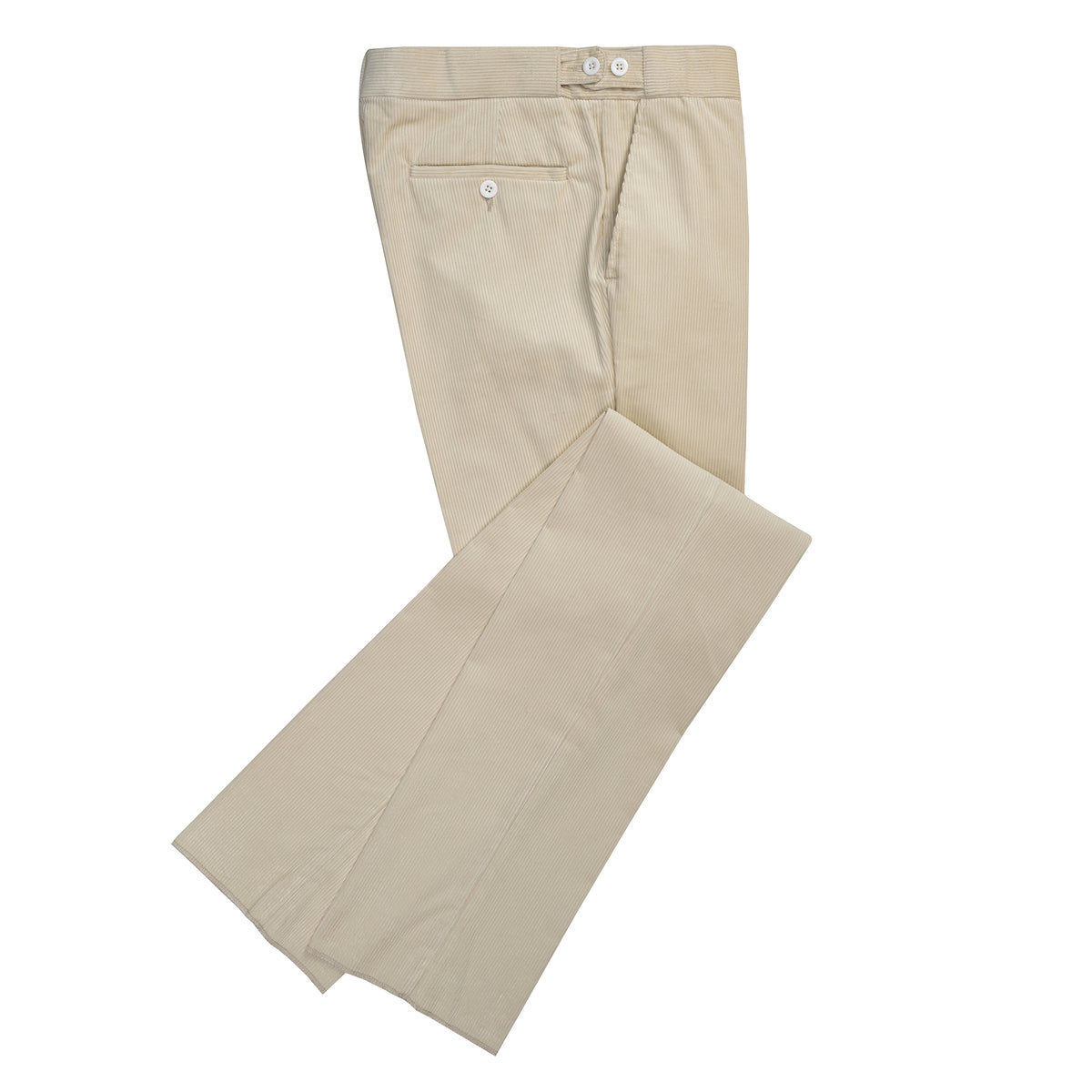Ivory Corduroy Trouser