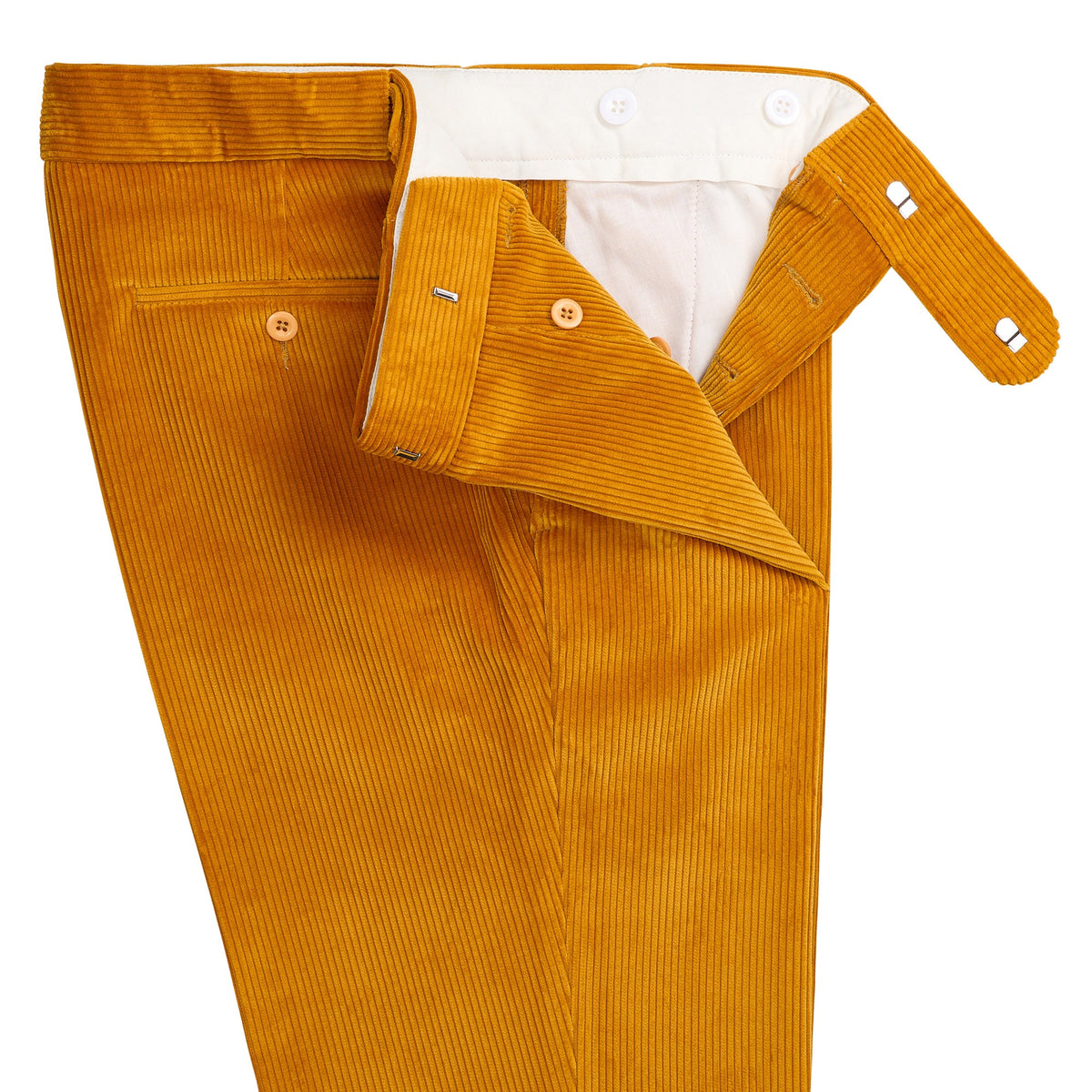 Mustard Corduroy Trousers