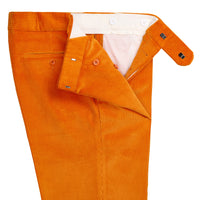Bright Orange Corduroy Trousers