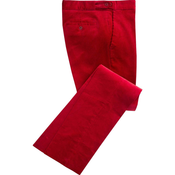 Bordeaux Corduroy Trousers