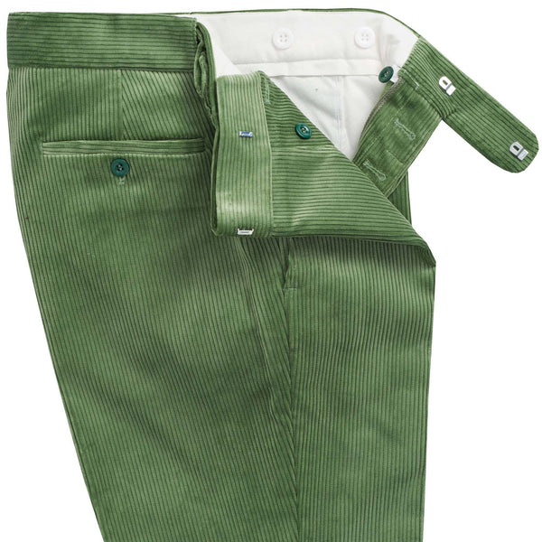 Sage Green Corduroy Trousers