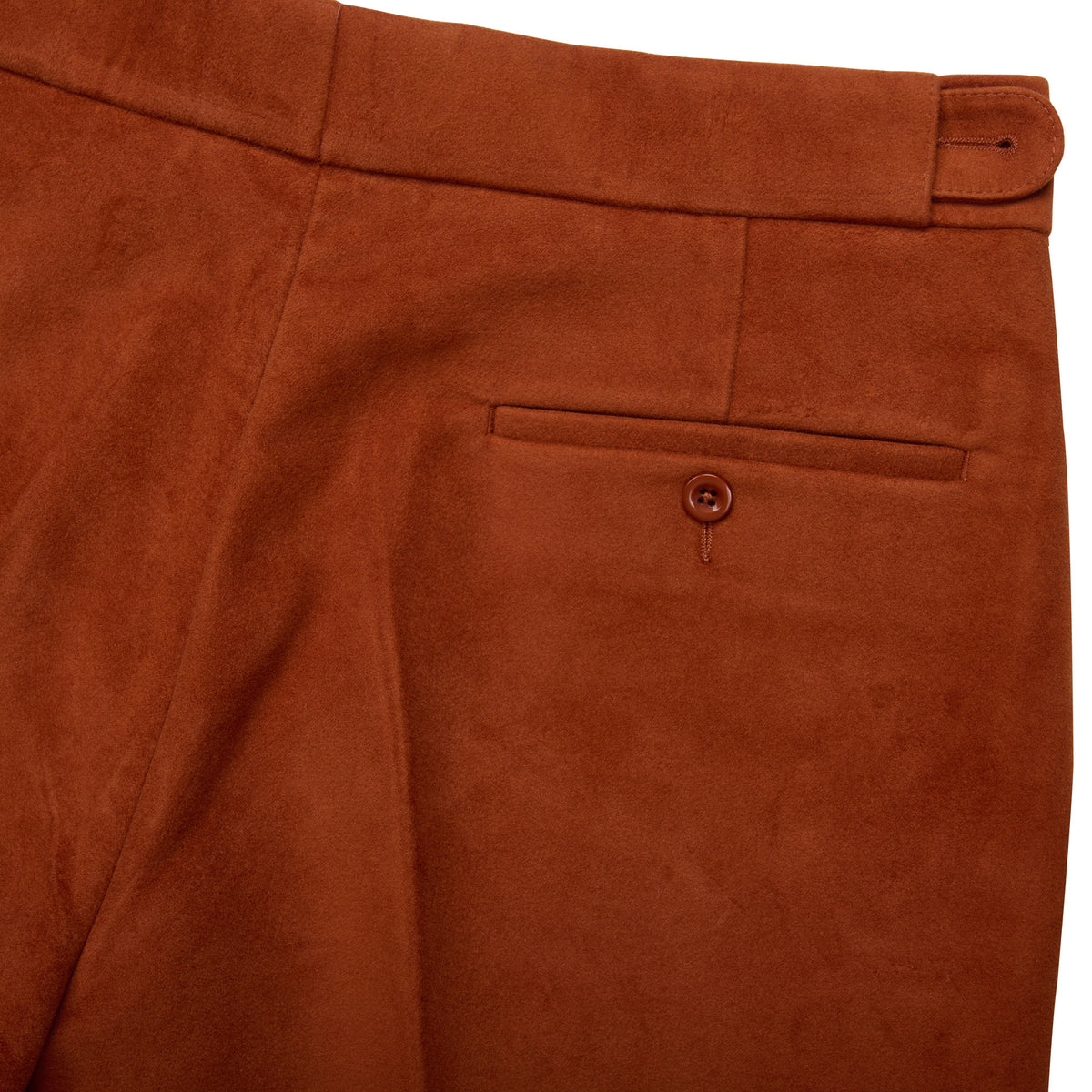 Copper Orange Moleskin Trousers