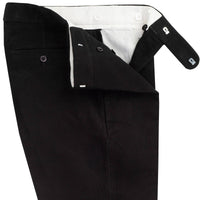 Black Moleskin Men's Trousers